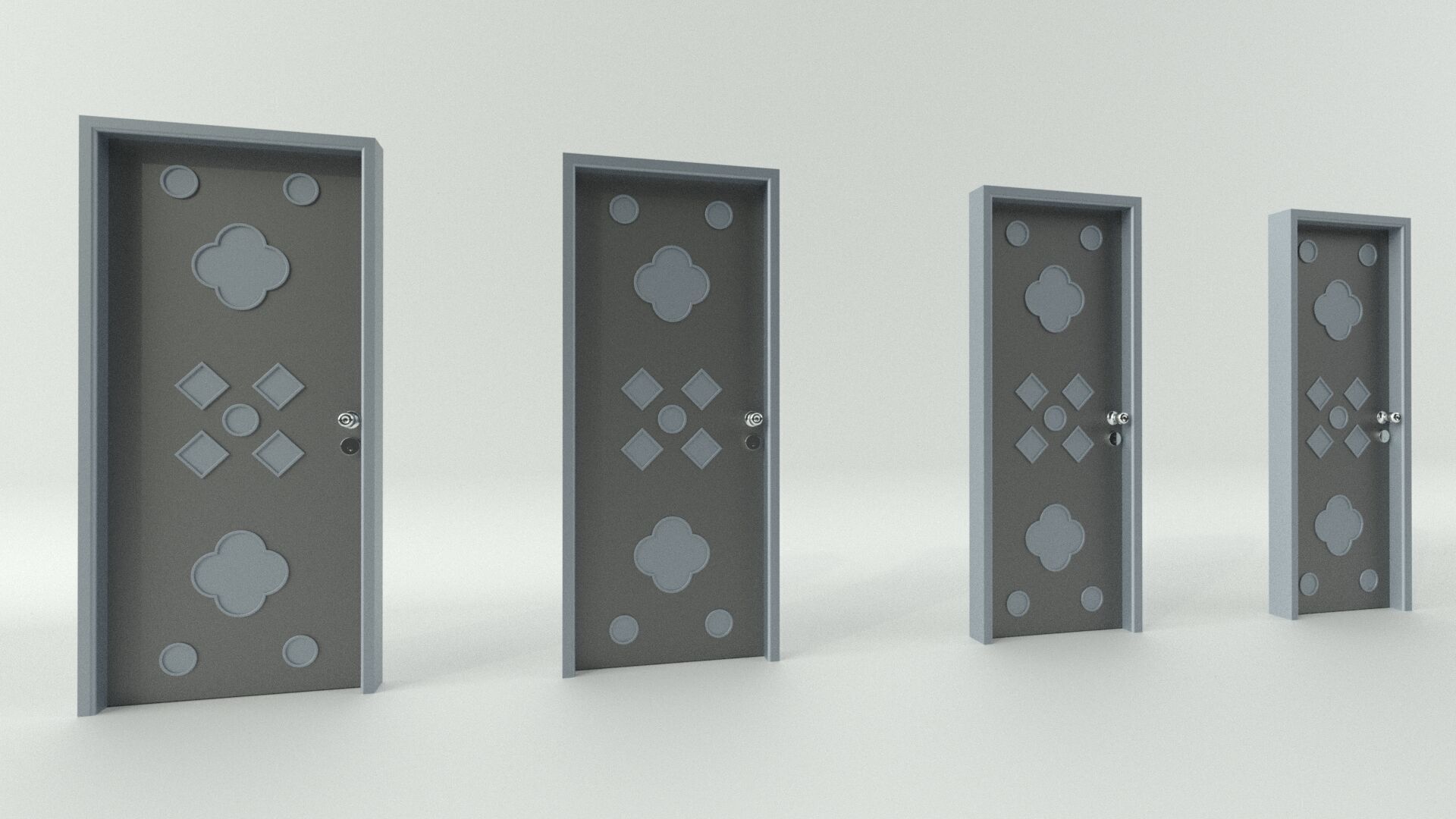 Door sets 1 3D model_25