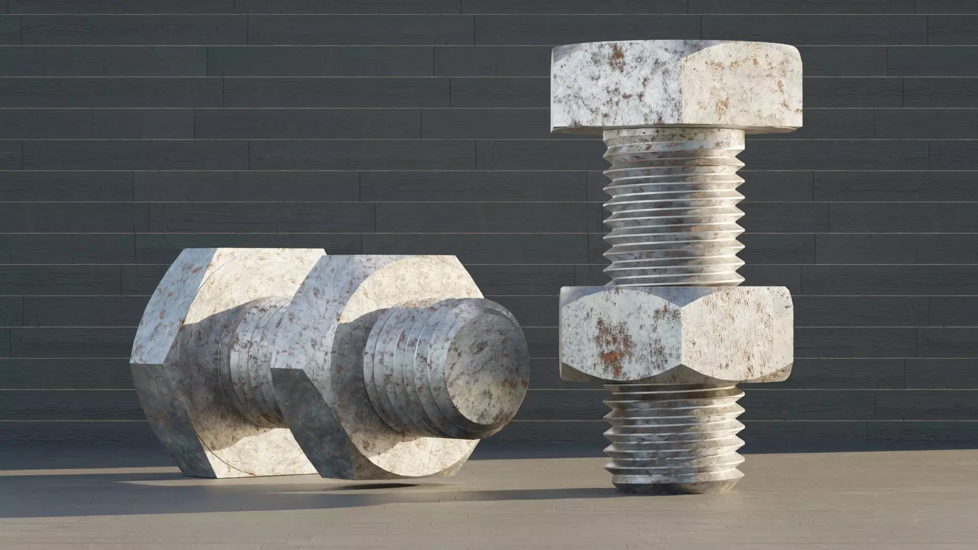 Factory Bolt 3D model_0