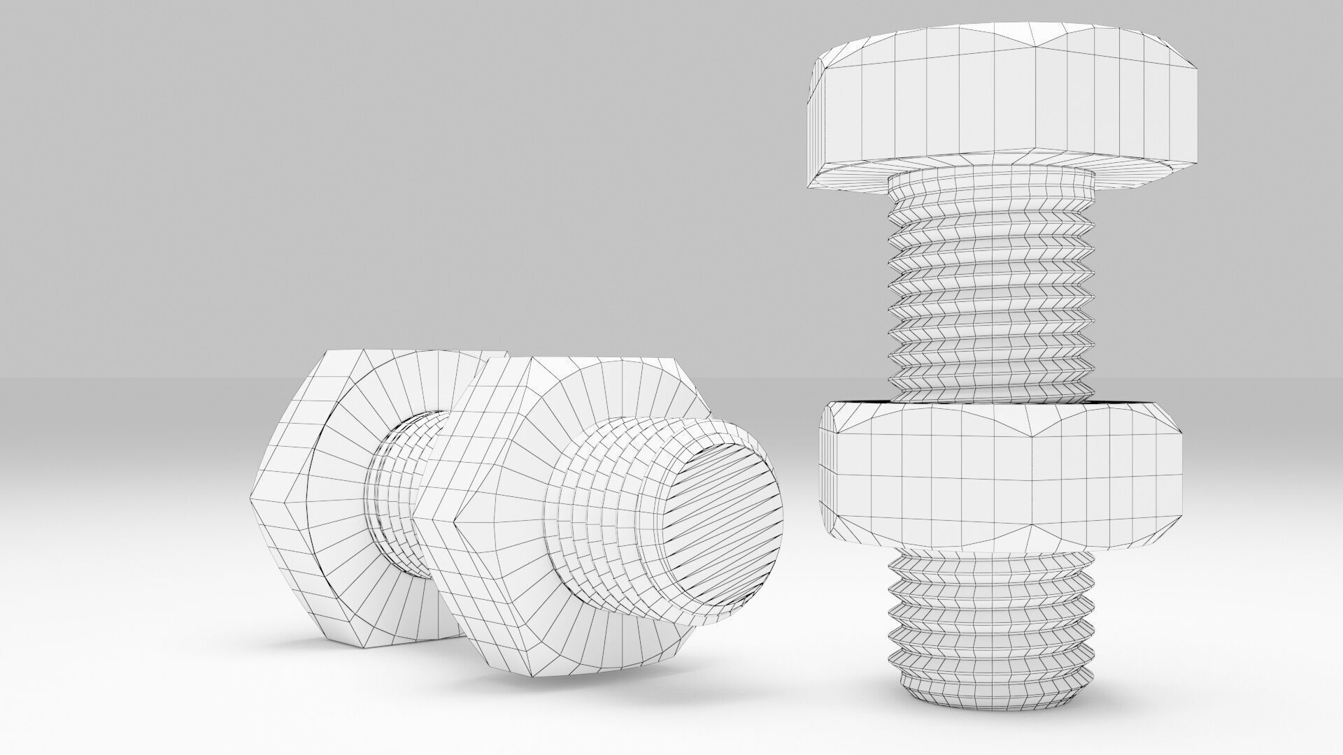 Factory Bolt 3D model_5