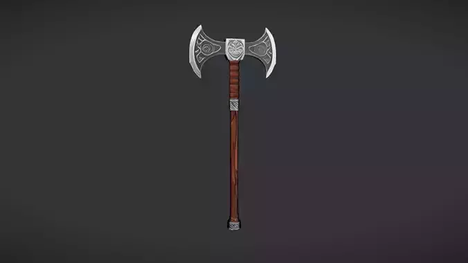 double headed battle axe