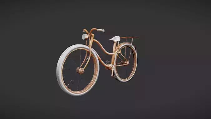 Rusty vintage bicycle