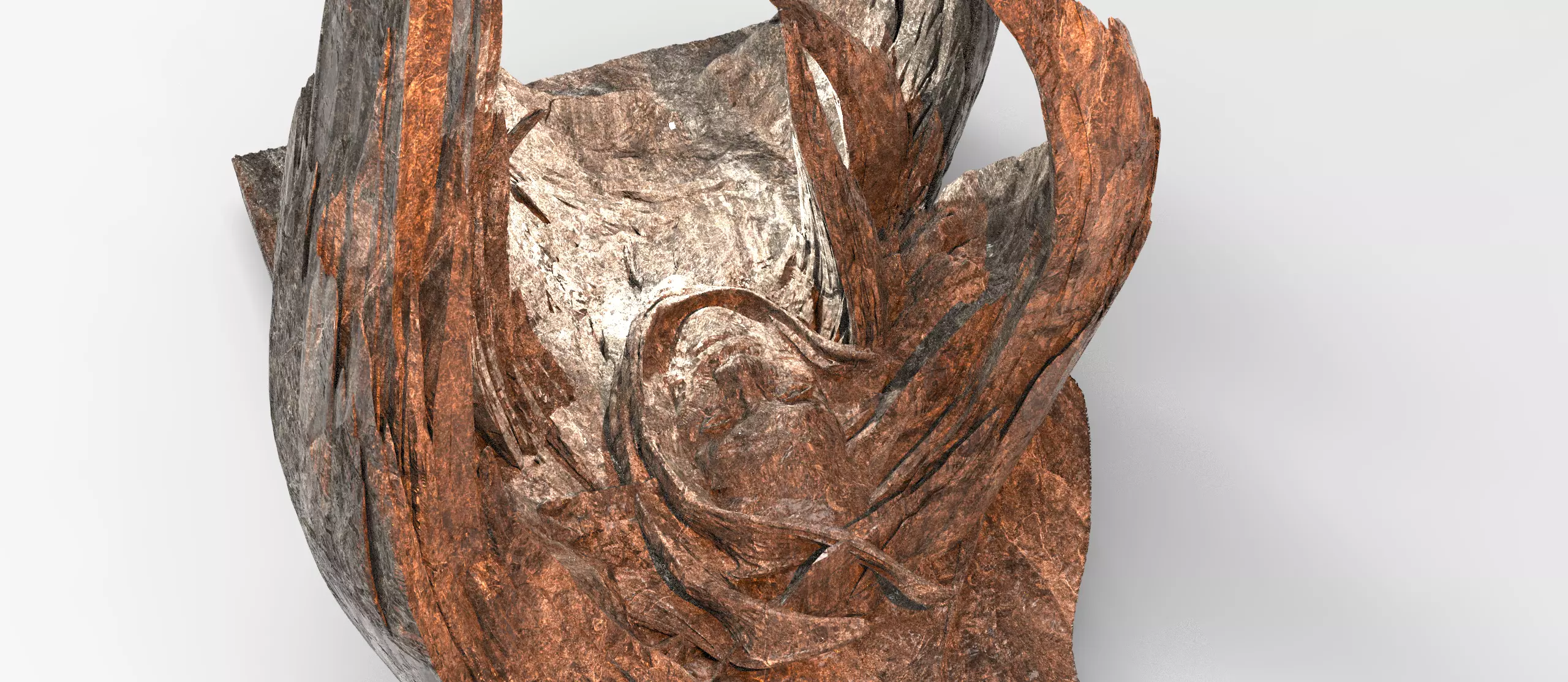 Alien desert Emporess ruins 3 3D model_0