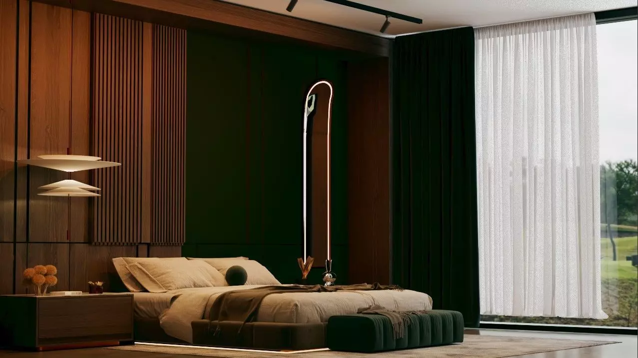 bedroom 3D print model