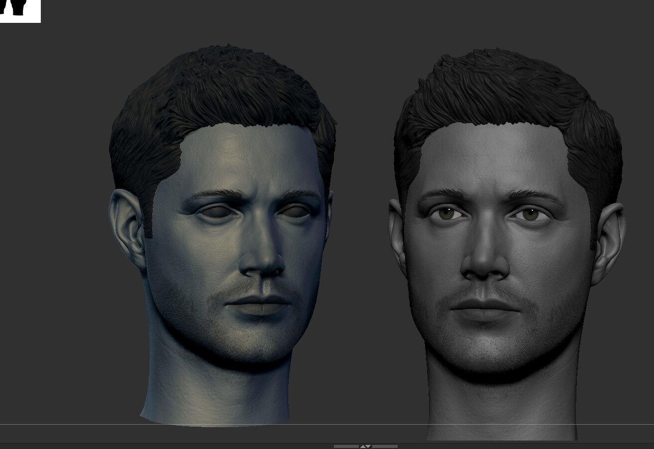 Dean Winchester Likeness-Supernatural 3D print model_7