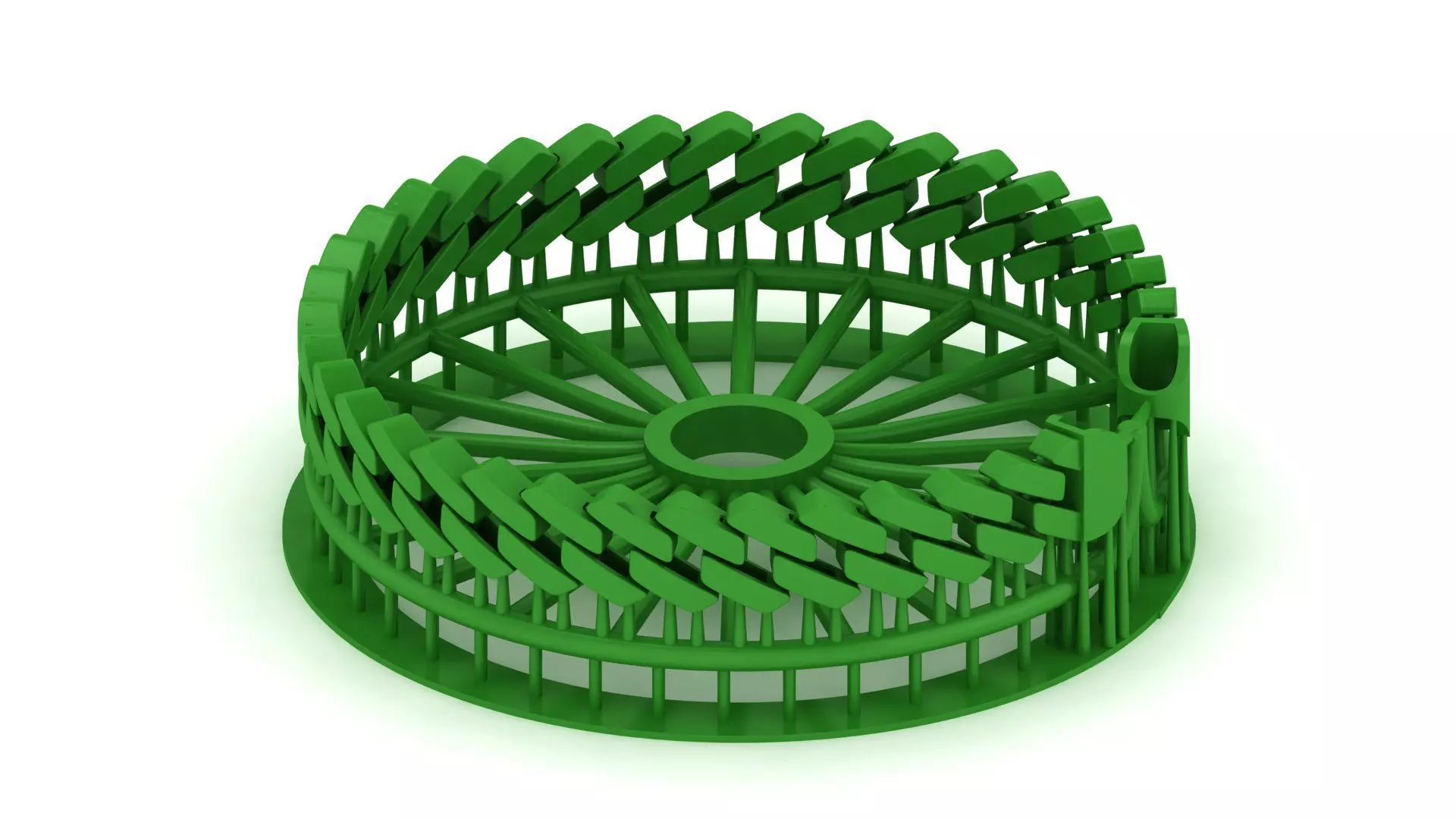 11 MM MIAMI CUBAN Chain LINK FOR BRACELET OR NECKLACE 3D print model_0