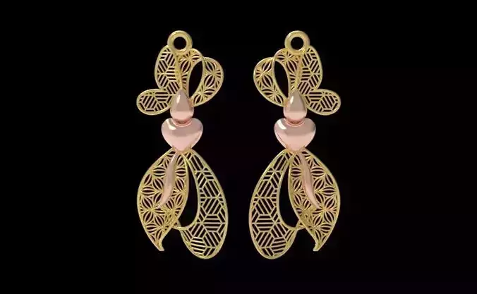Fusion Gold Earrings D01