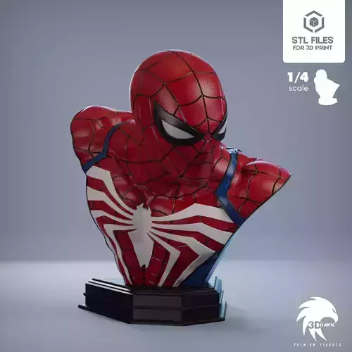 Spider-Man - Advanced suit 2 - Premium Bust Line