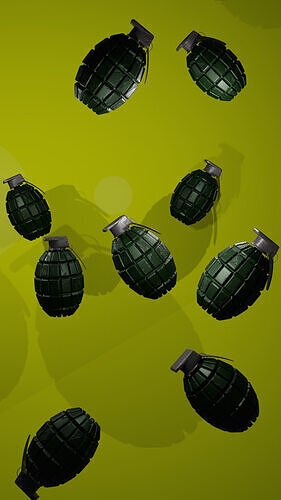 Hand Grenade  Free 3D model
