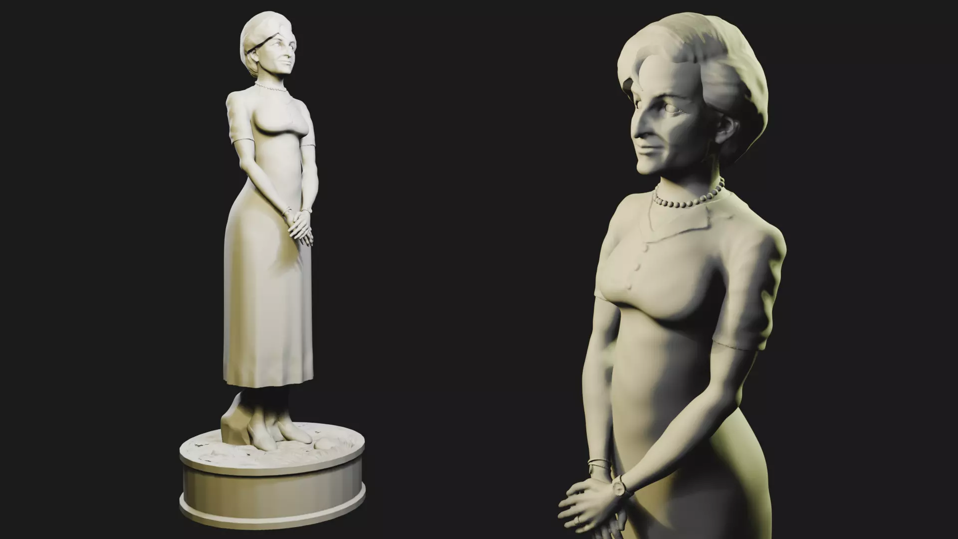 Saint Gianna Beretta Molla 3D print model_0
