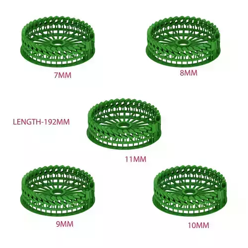 5 TOP SOLD SPIRAL MIAMI CUBAN Chain LINK  3D Model Collection