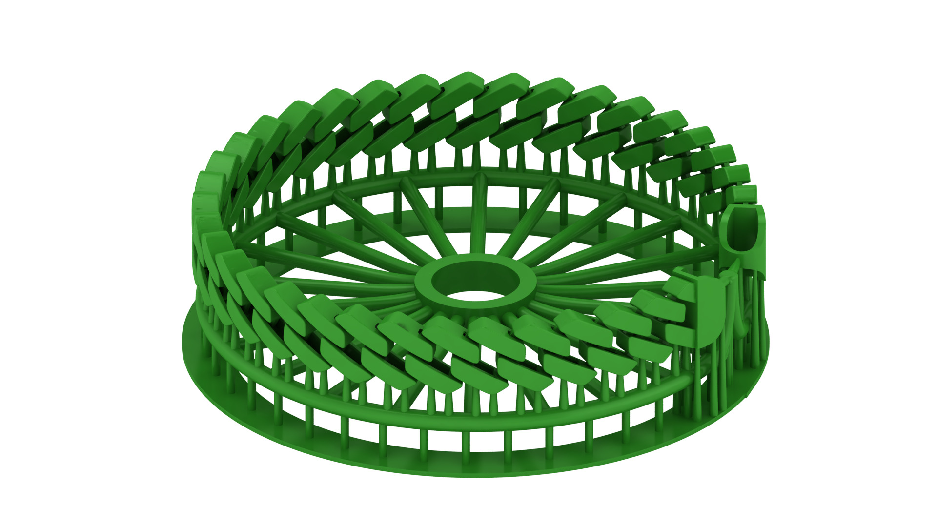 5 TOP SOLD SPIRAL MIAMI CUBAN Chain LINK  3D Model Collection_4