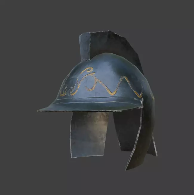 Gameready Giants Helm from Harry Potter 3D Model Free low-poly 3D model