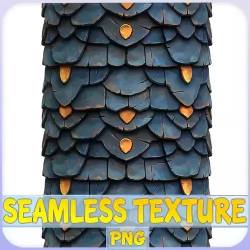  Stylized Roof Seamless Texture