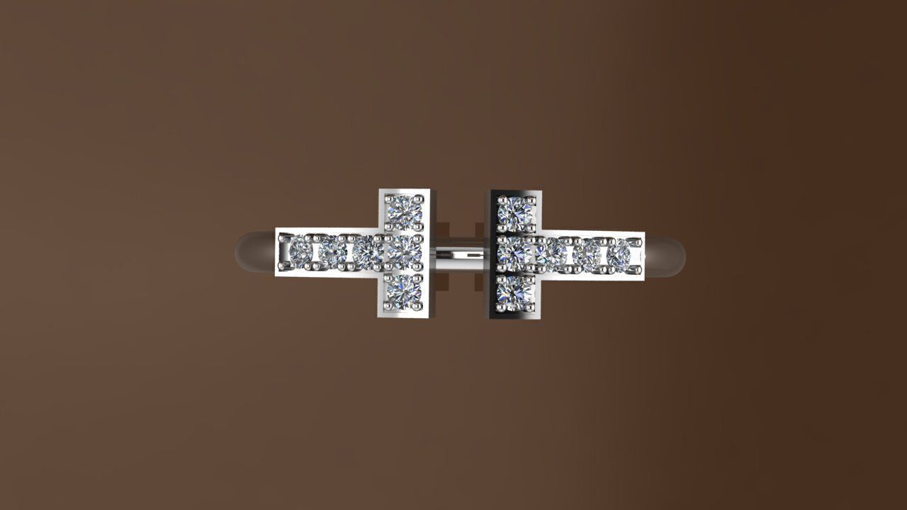 Tiffany Ring 3D print model_1