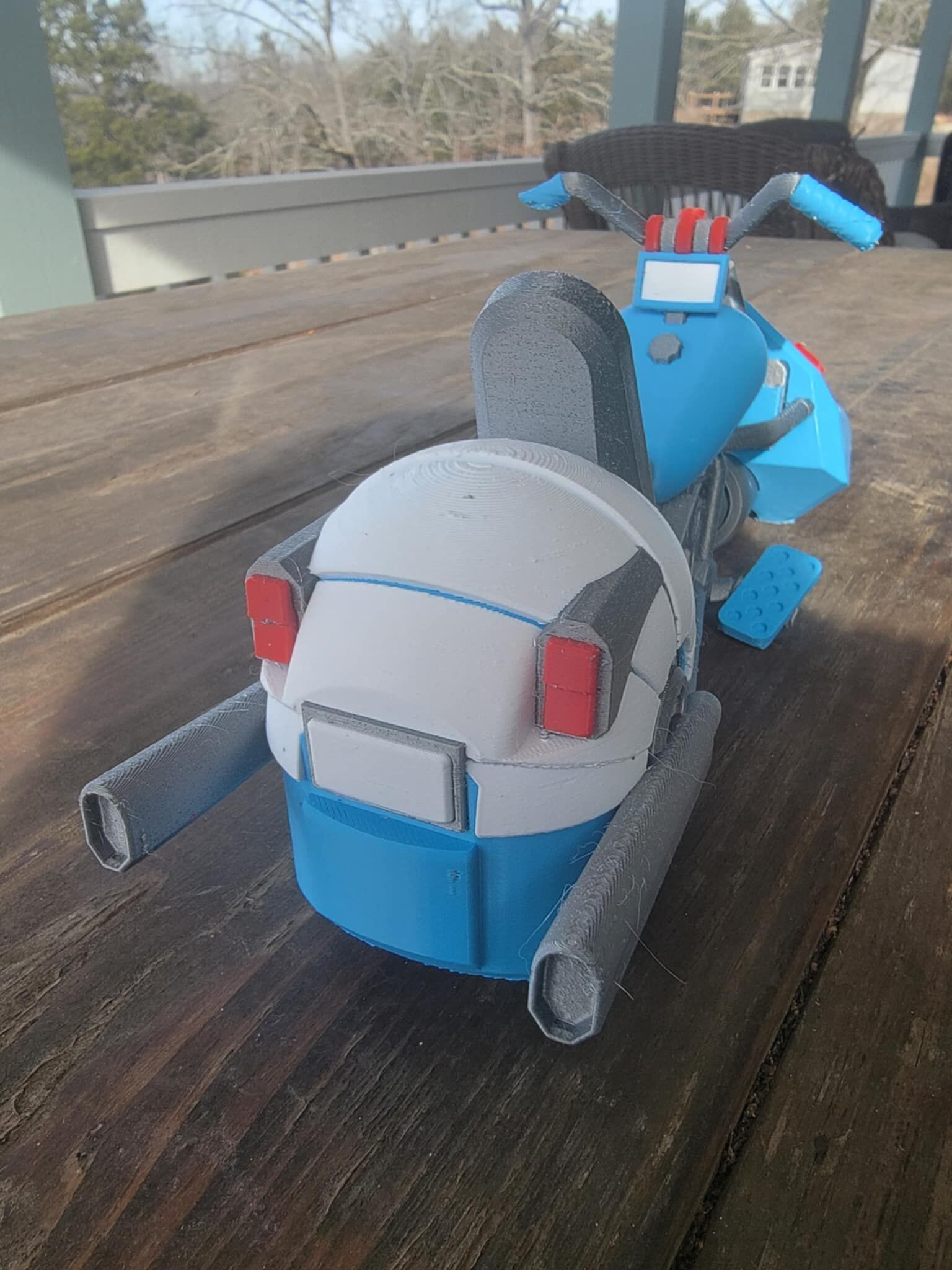 Cosmic Legions Noveunn Leen Hoverbike Vehicle 3D print model_13