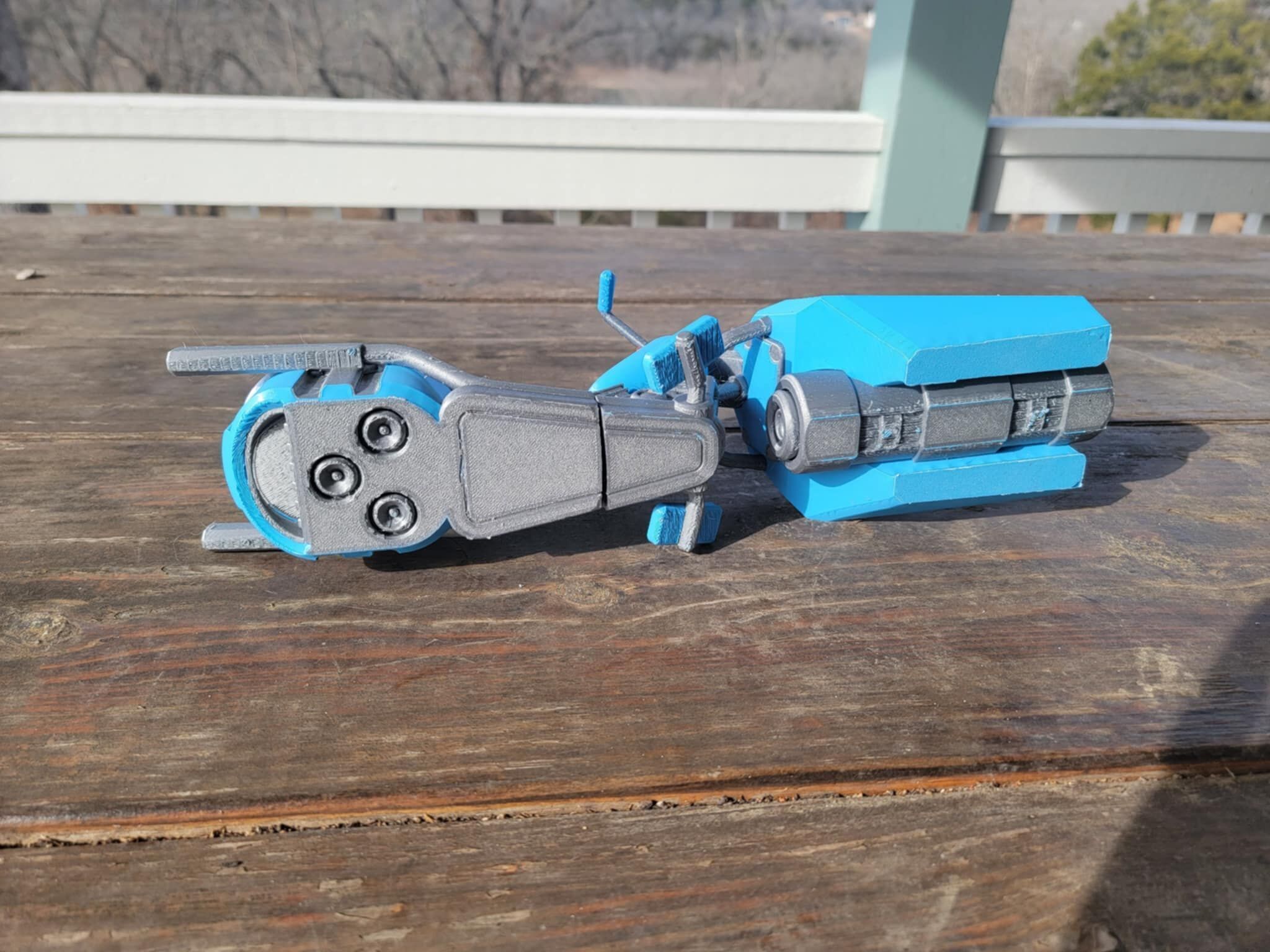 Cosmic Legions Noveunn Leen Hoverbike Vehicle 3D print model_15