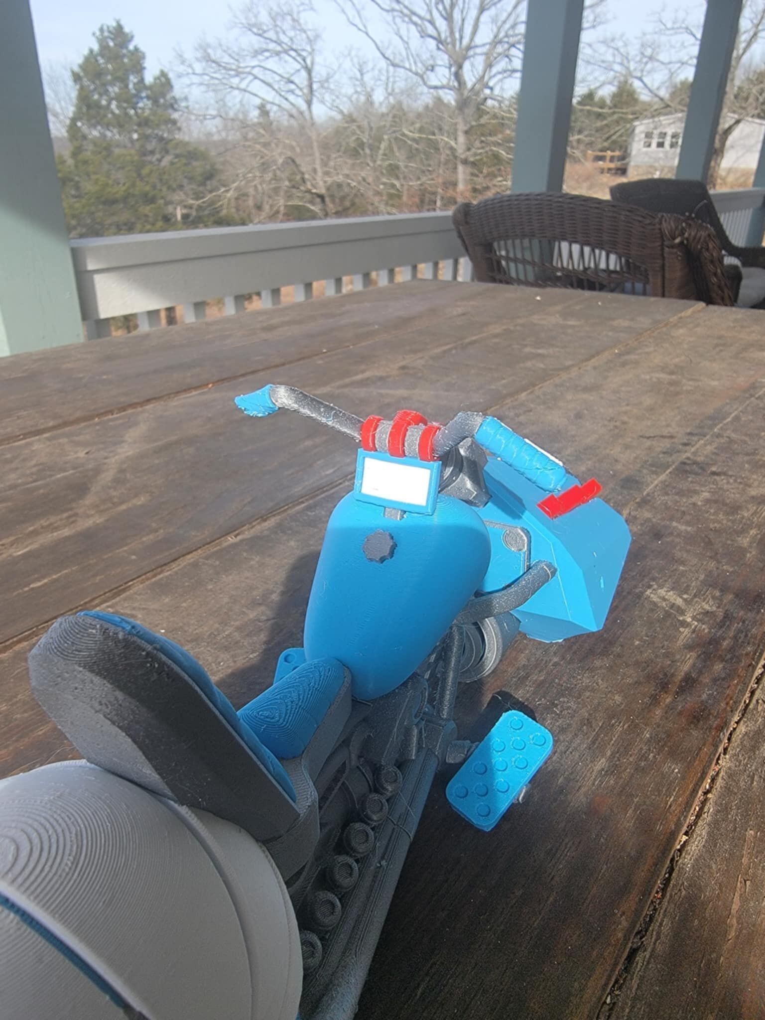 Cosmic Legions Noveunn Leen Hoverbike Vehicle 3D print model_14