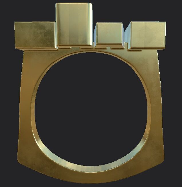 Golden Ring 3D model_3