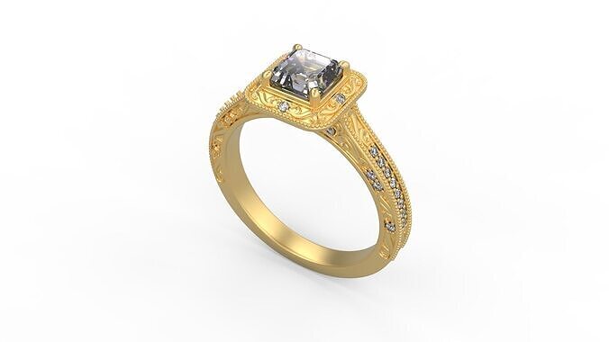 Women Solitaire 2417 3D print model