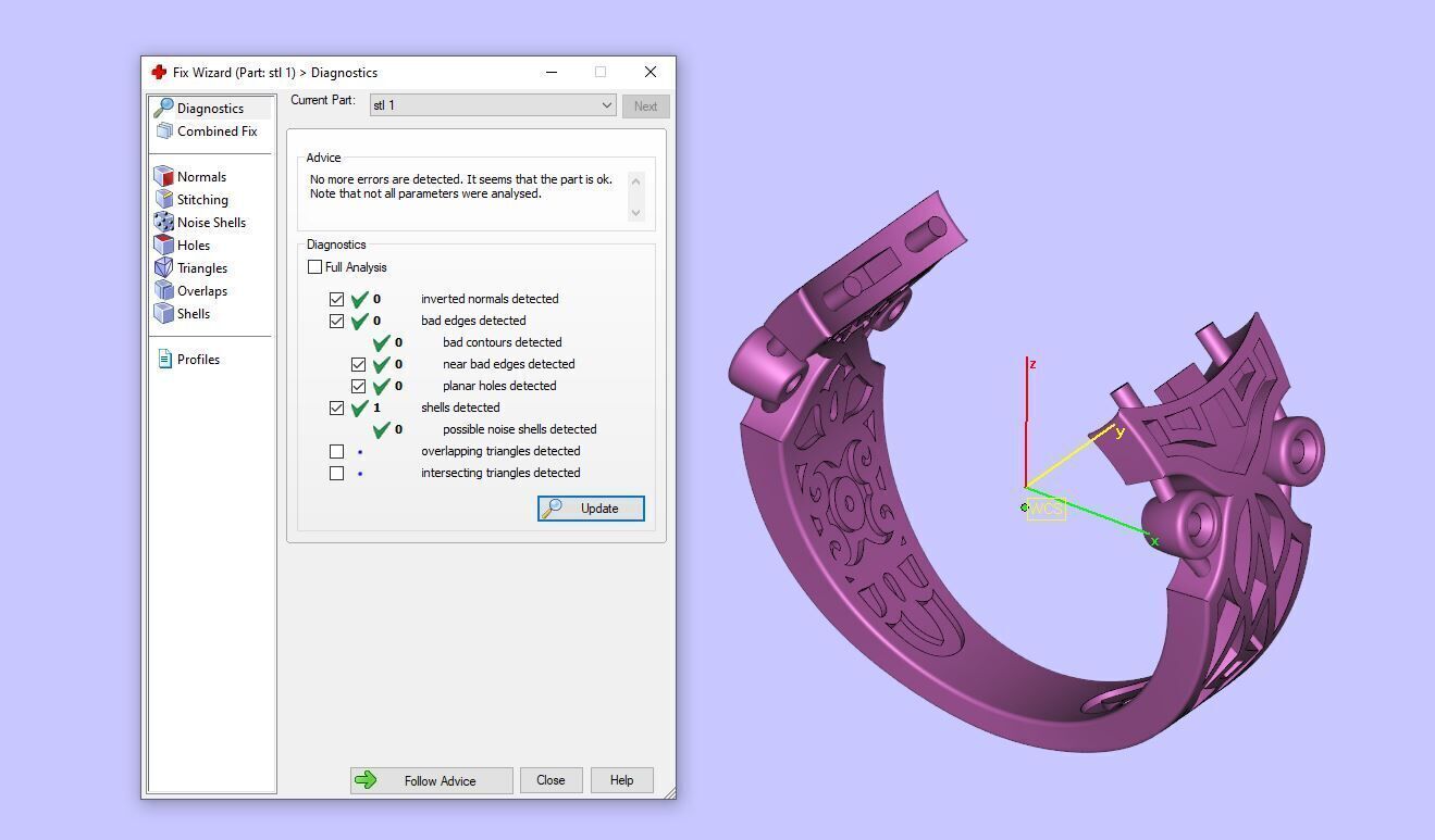 Gold N1259 3D print model_4