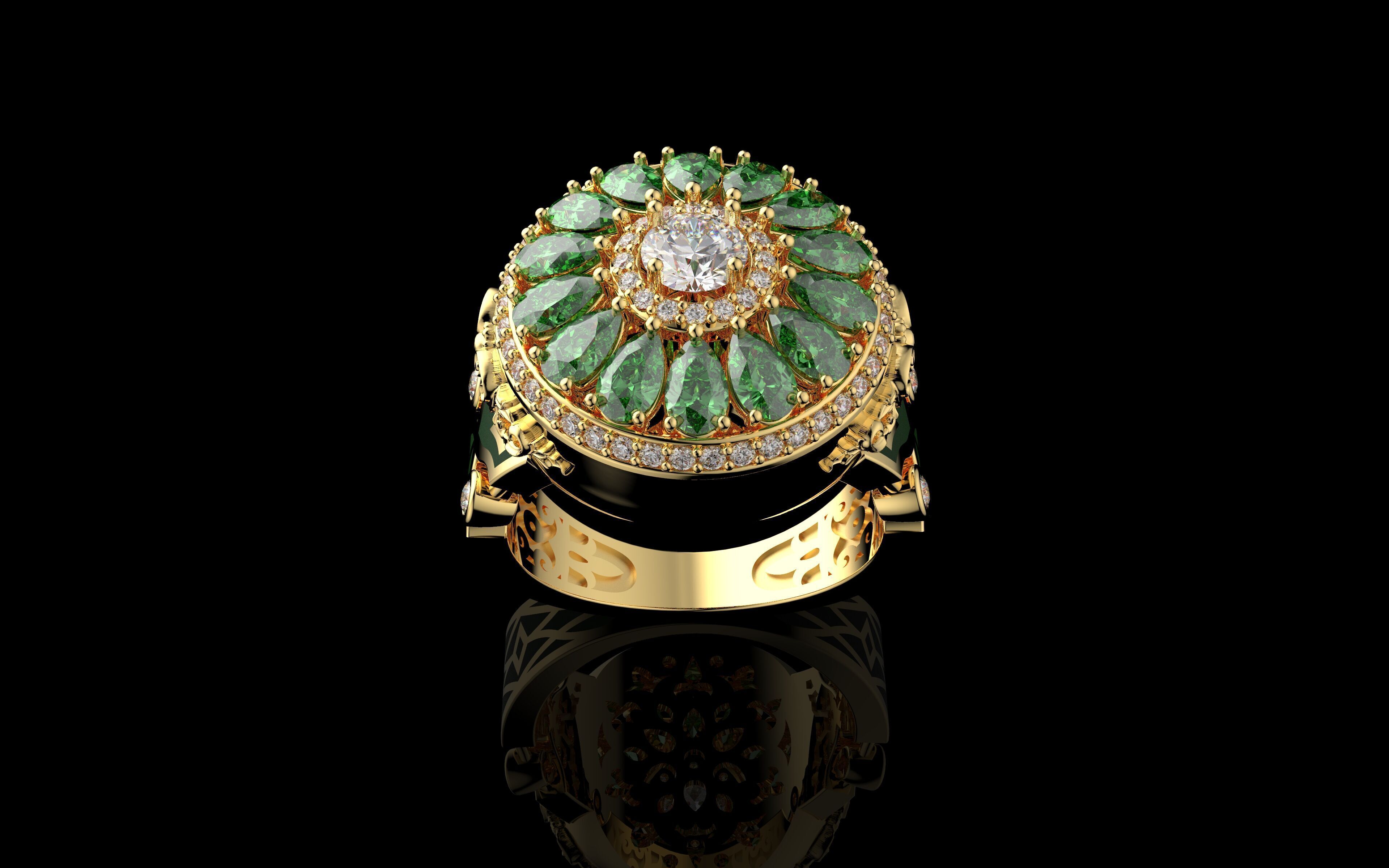 Gold N1259 3D print model_1