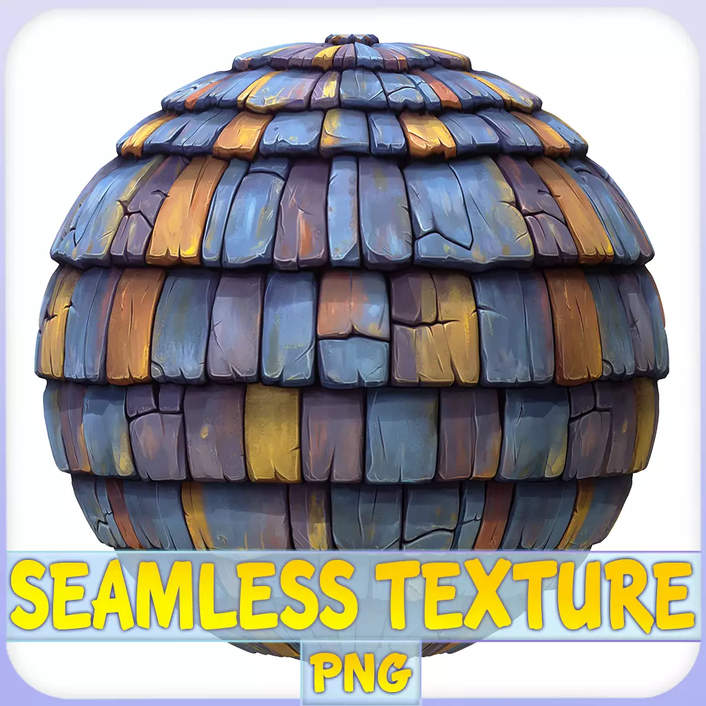 Stylized Roof Seamless Texture Texture_0