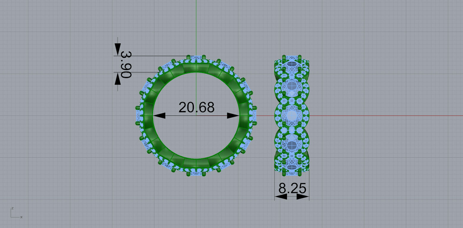 Gold N1260 3D print model_4