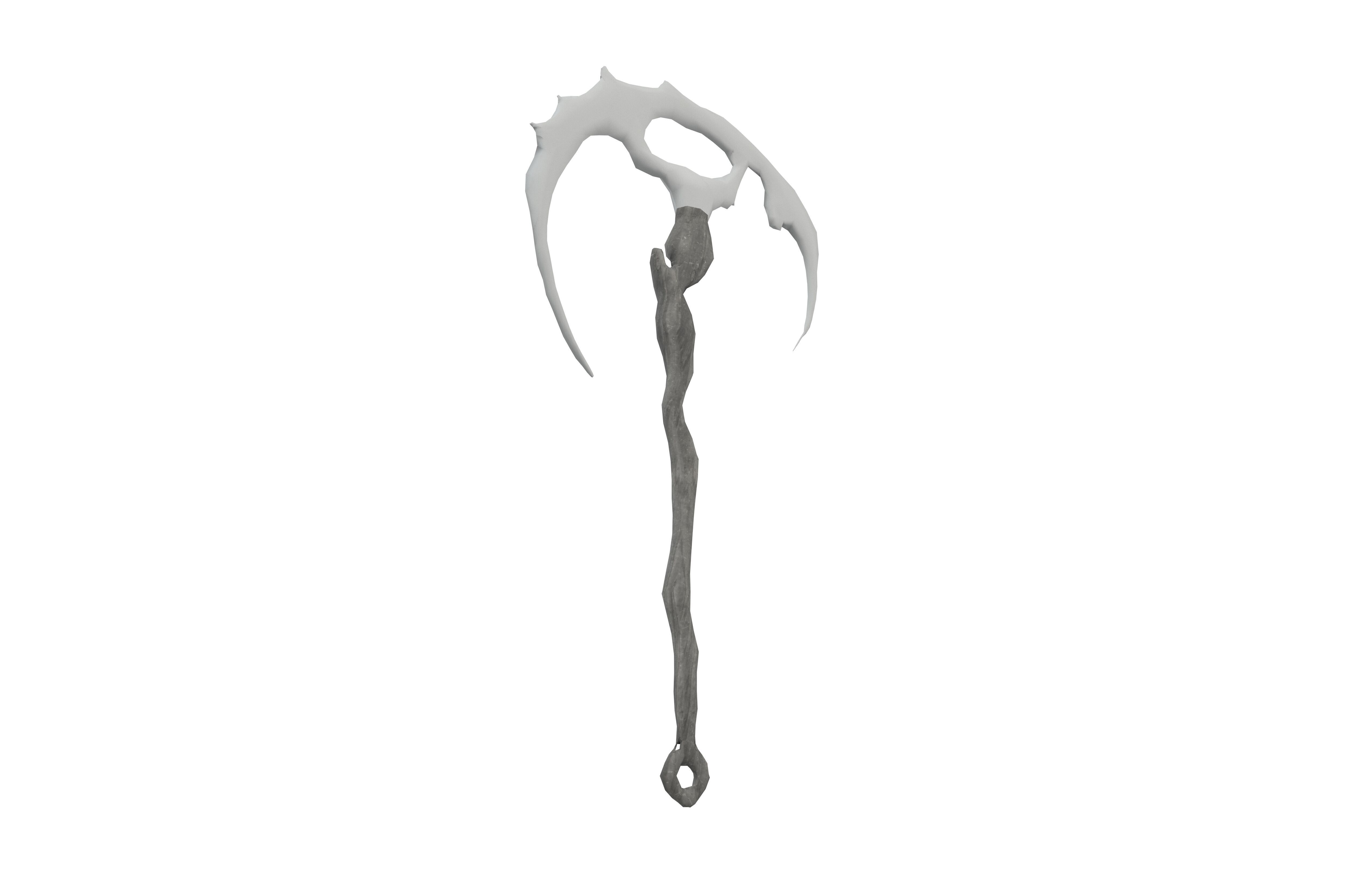 Cartoon Blade v1 001 Low-poly 3D model_3