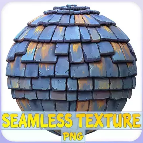 Stylized Roof Seamless Texture