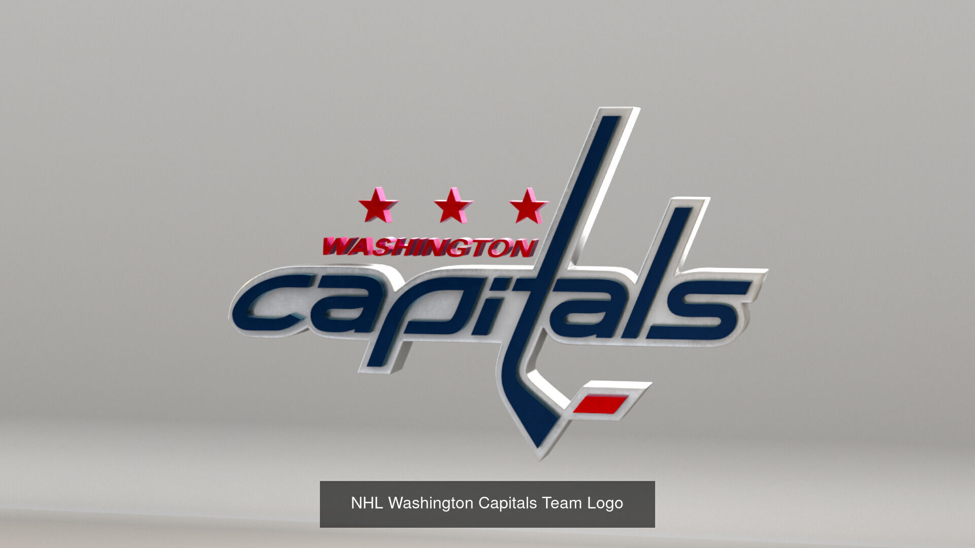 NHL All Teams Logos 3D Model Collection_64