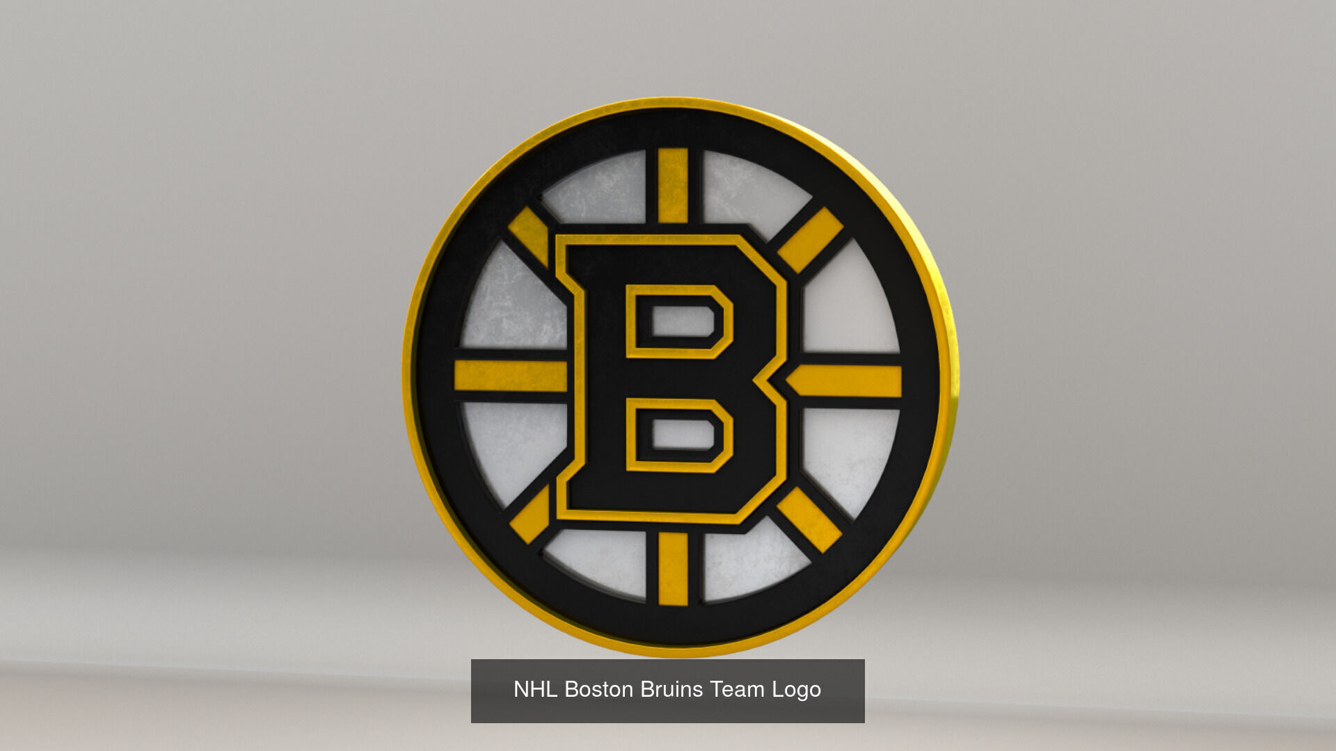 NHL All Teams Logos 3D Model Collection_34