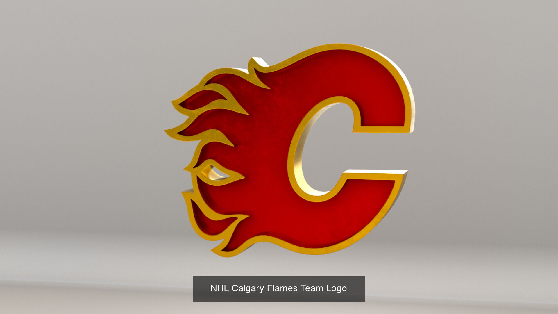 NHL All Teams Logos 3D Model Collection_37