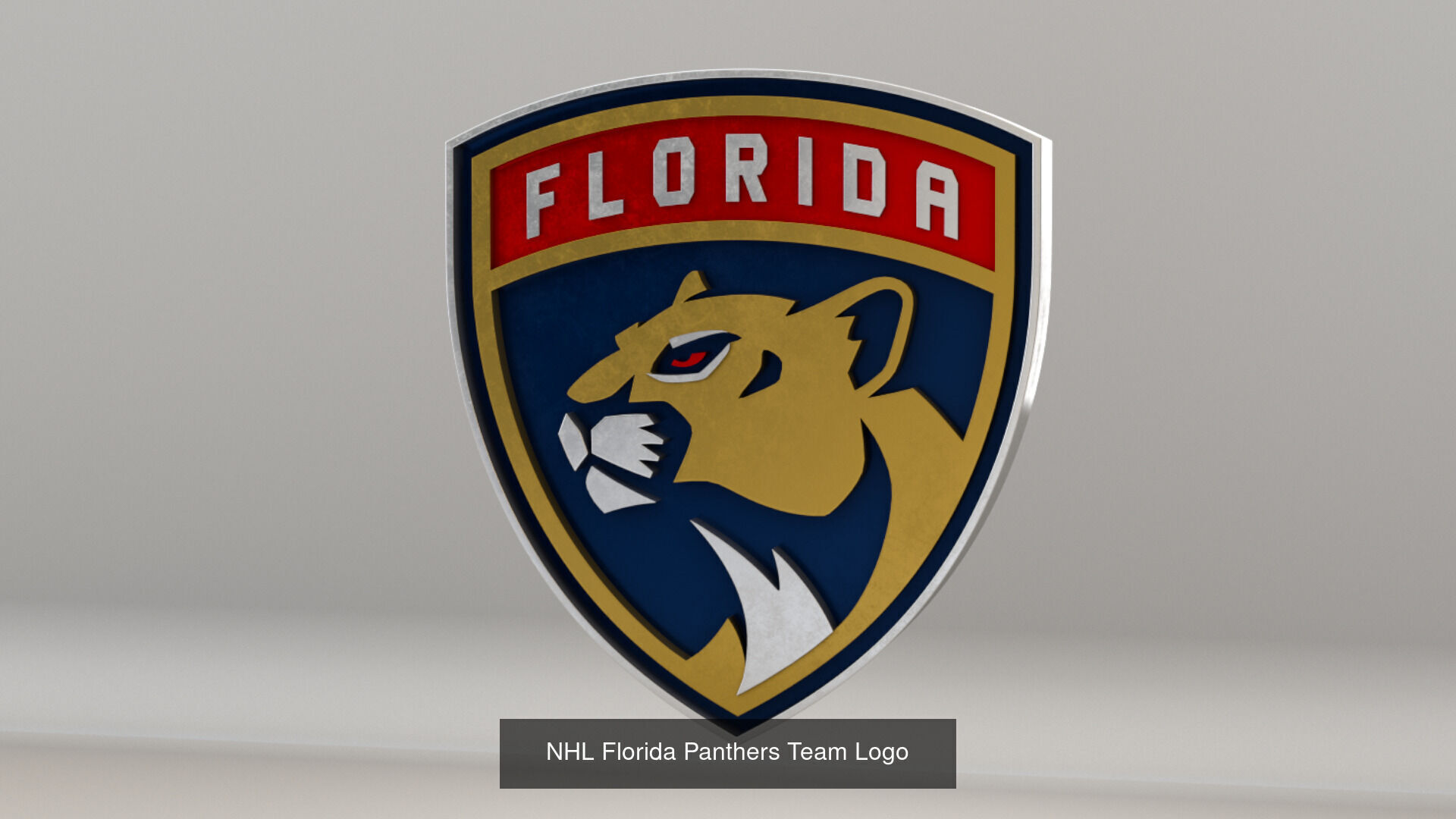NHL All Teams Logos 3D Model Collection_44
