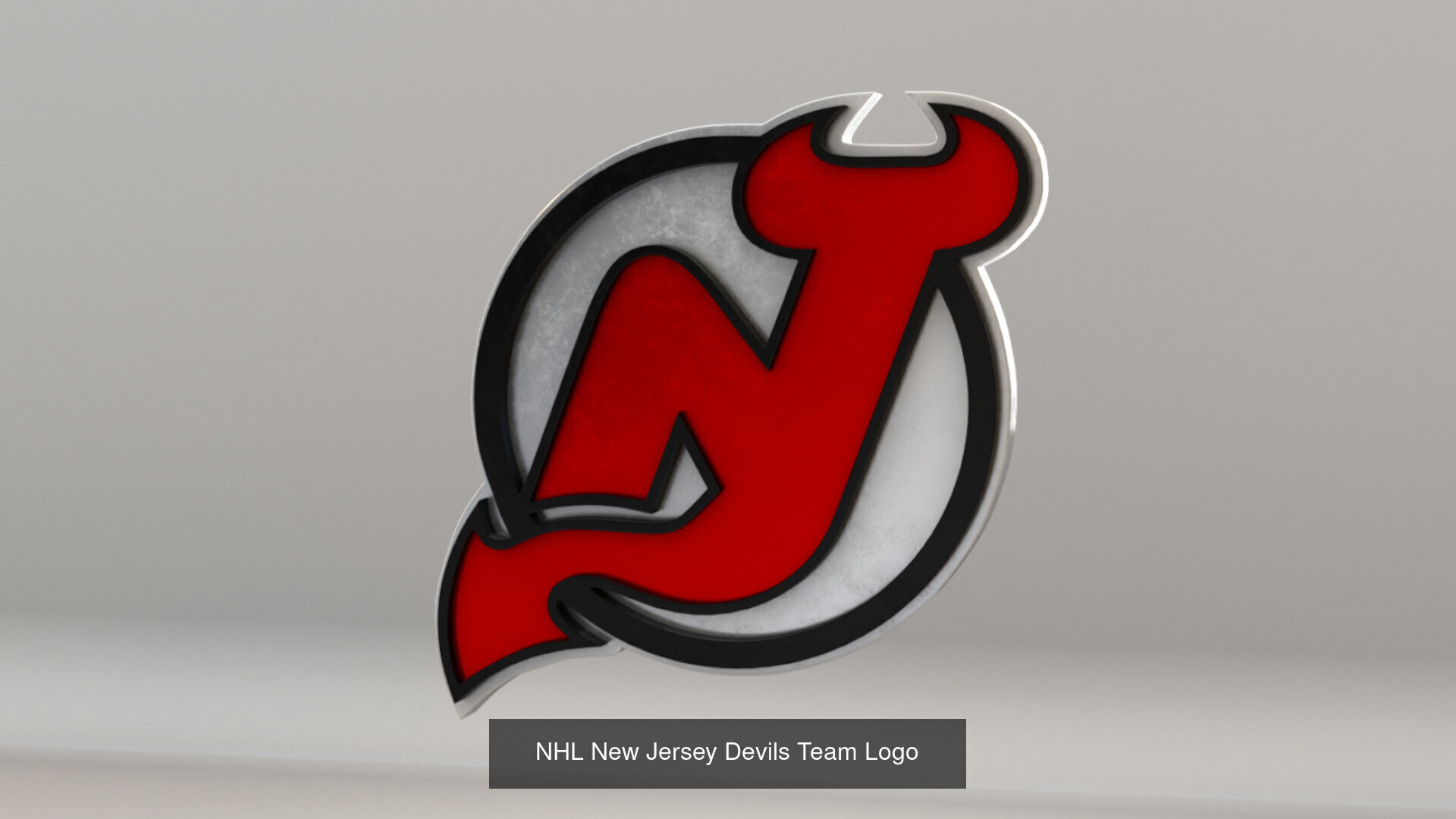 NHL All Teams Logos 3D Model Collection_47