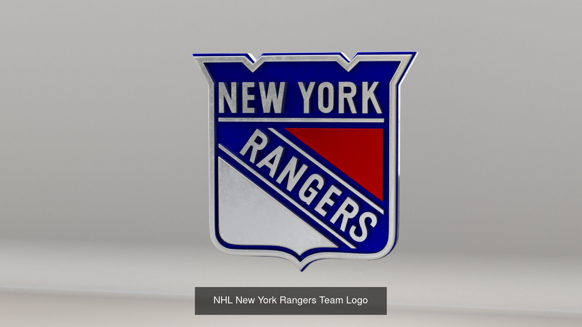 NHL All Teams Logos 3D Model Collection_48
