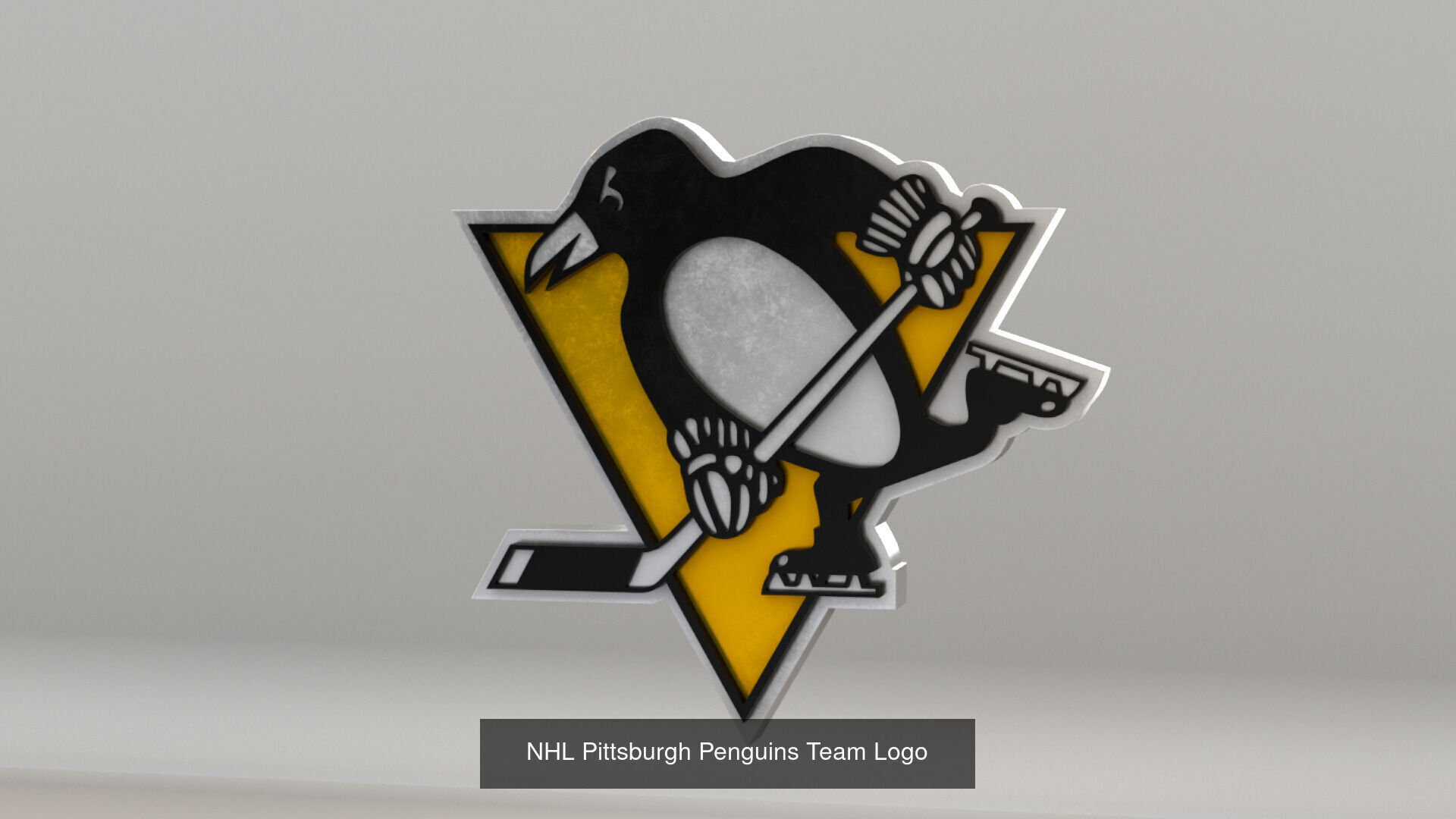 NHL All Teams Logos 3D Model Collection_51