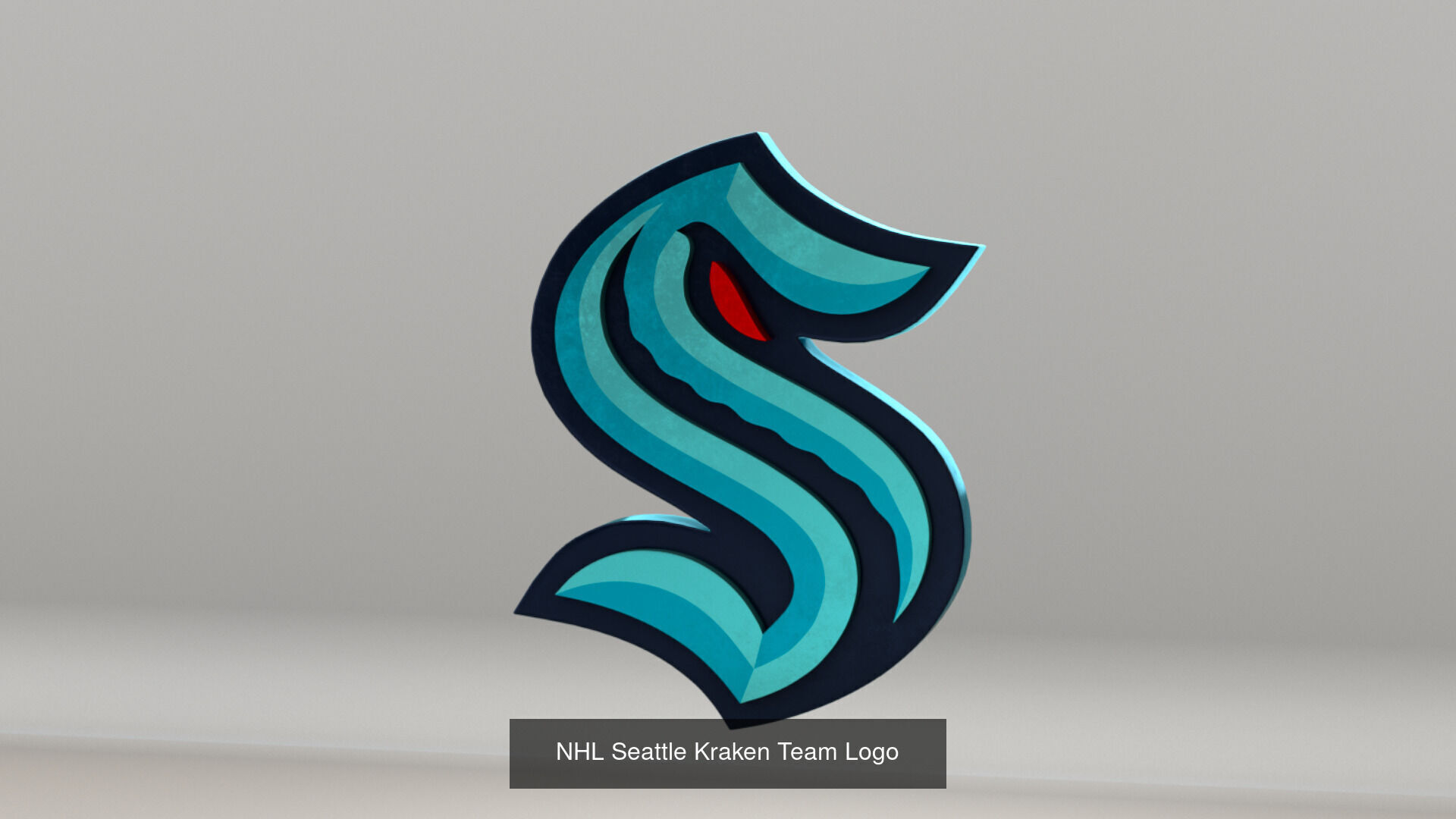 NHL All Teams Logos 3D Model Collection_53
