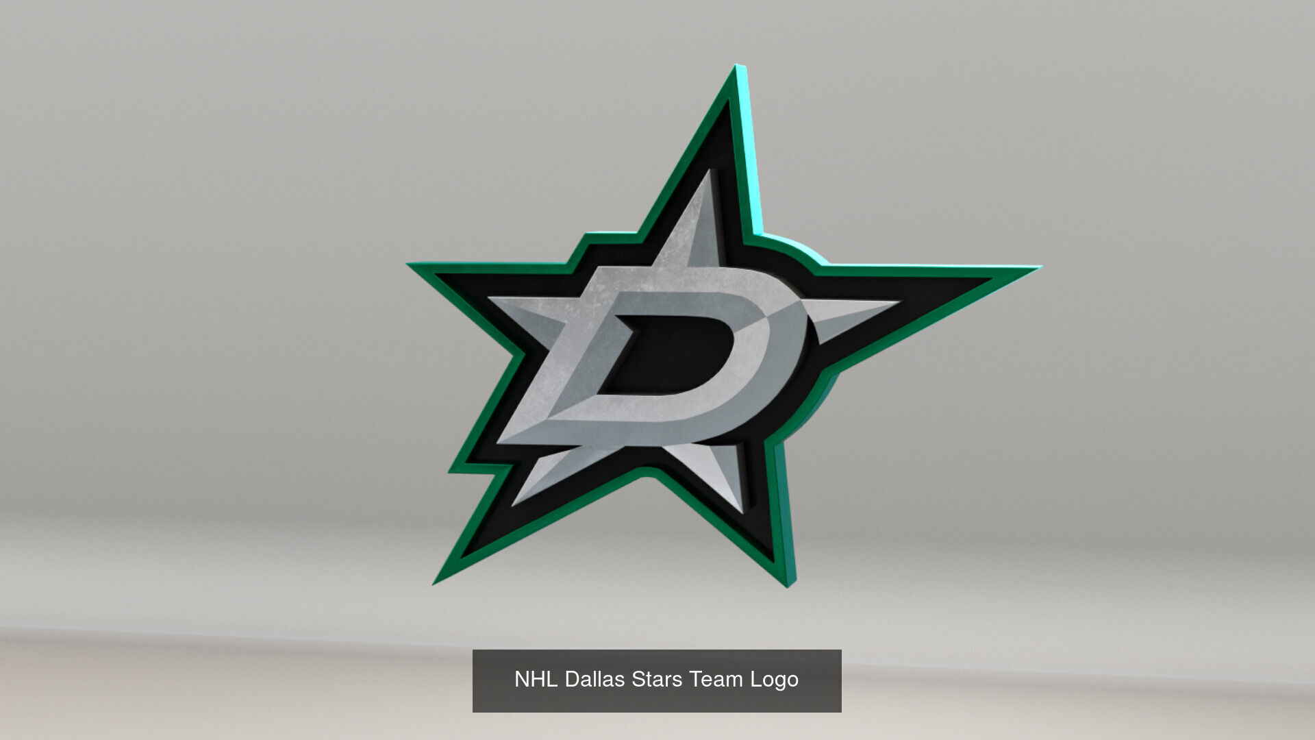 NHL All Teams Logos 3D Model Collection_42