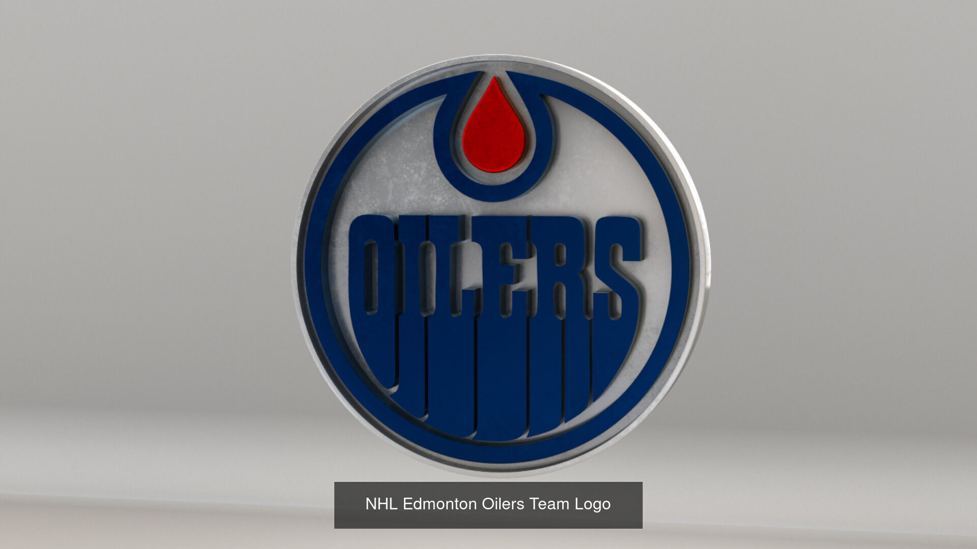 NHL All Teams Logos 3D Model Collection_60