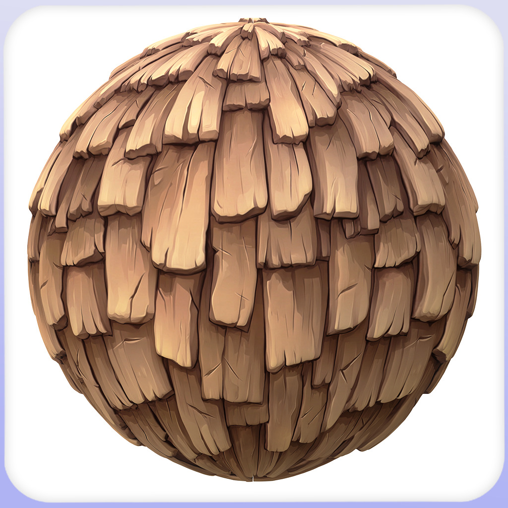 Stylized Roof Seamless Texture Texture_4