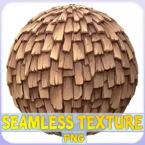Stylized Roof Seamless Texture