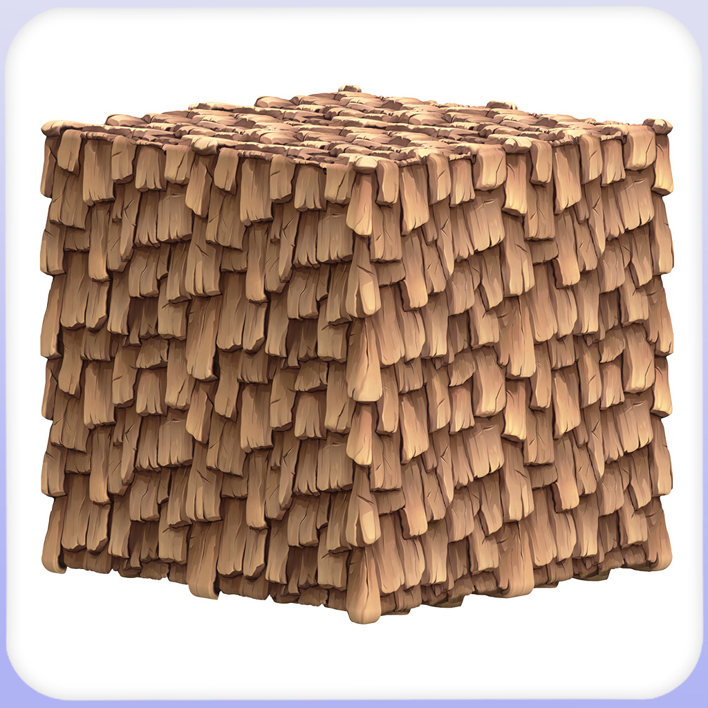 Stylized Roof Seamless Texture Texture_5