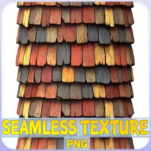 Stylized Roof Seamless Texture