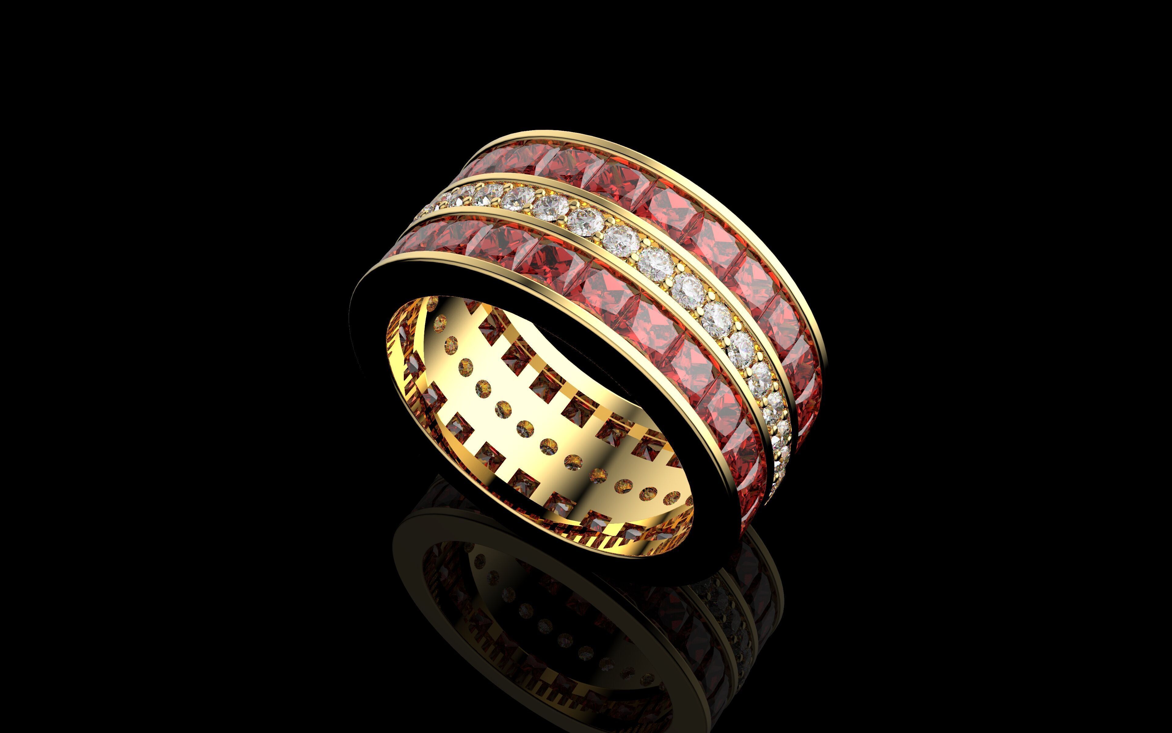 Gold N1261 3D print model_2