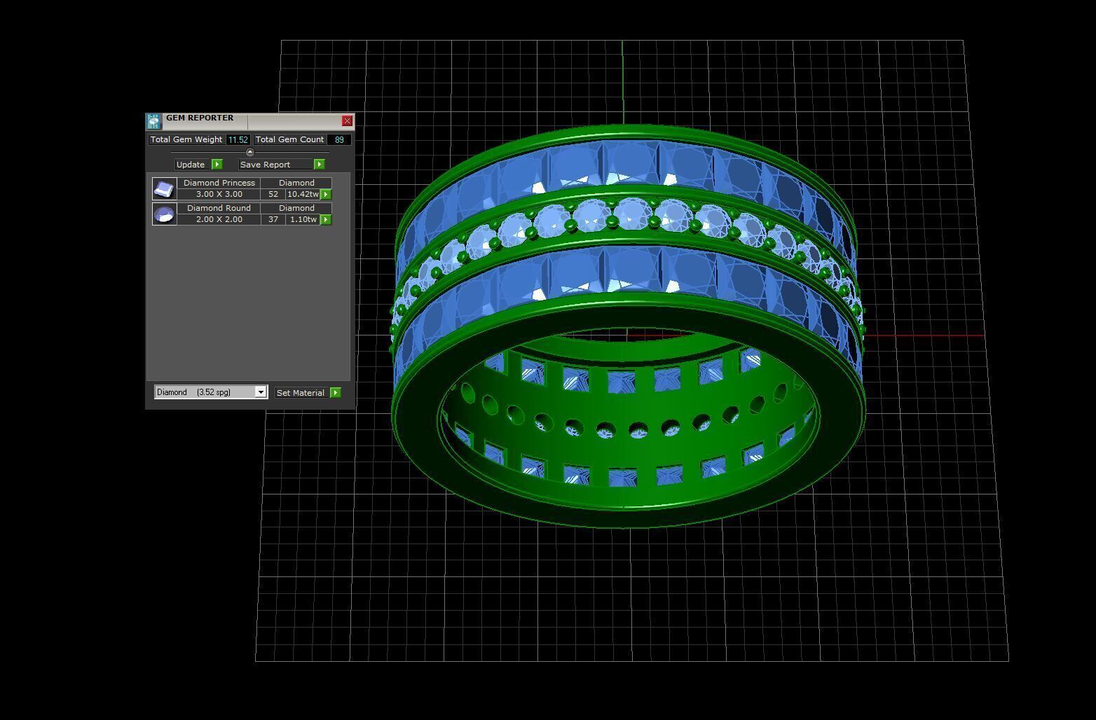 Gold N1261 3D print model_6
