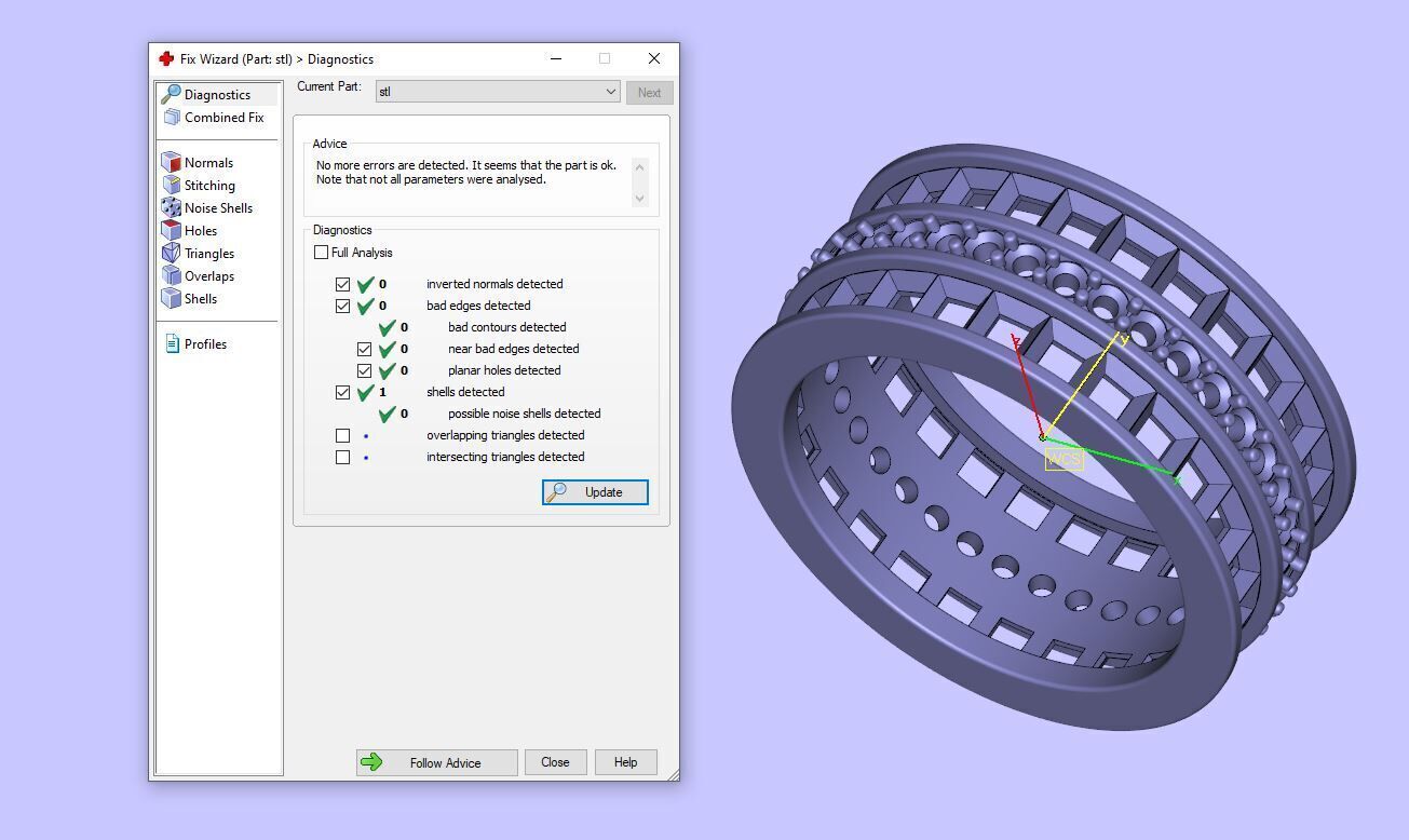 Gold N1261 3D print model_4