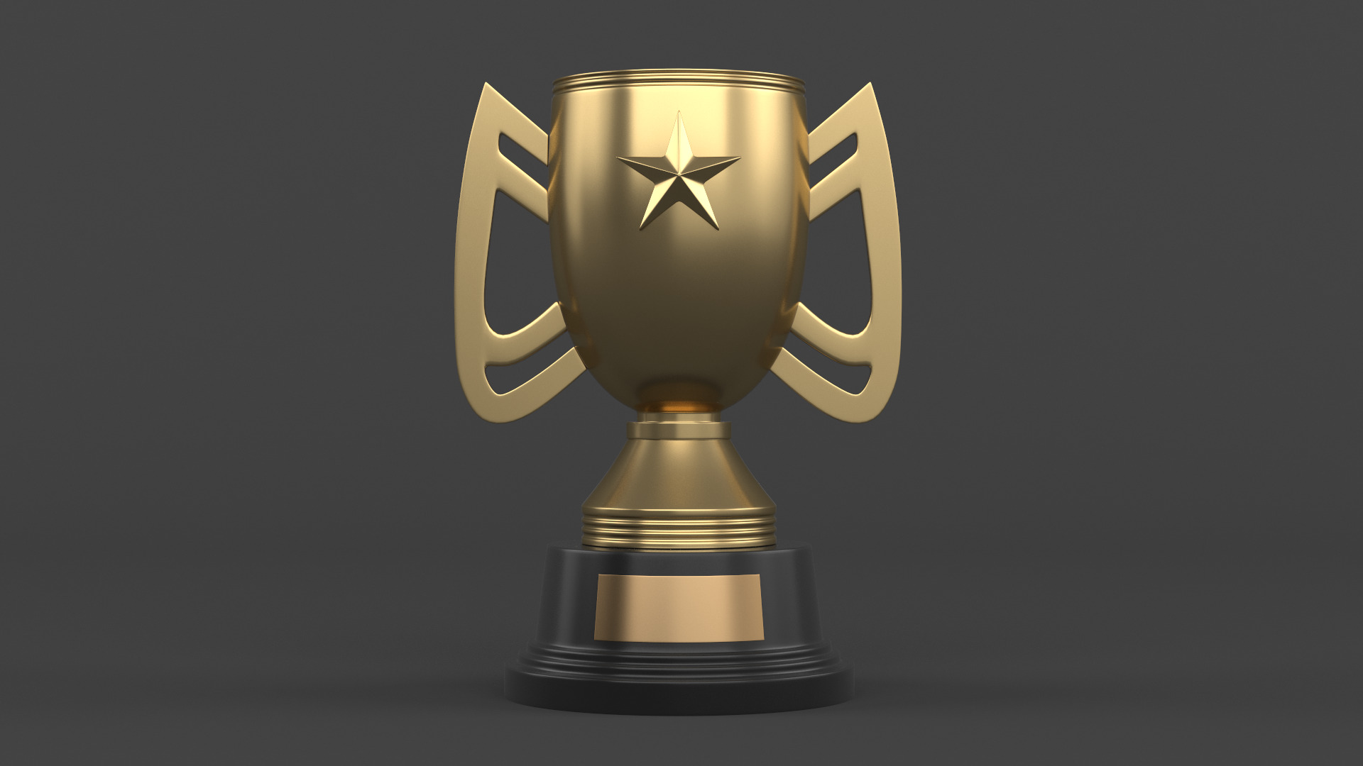 Trophy Cups 3D model_1