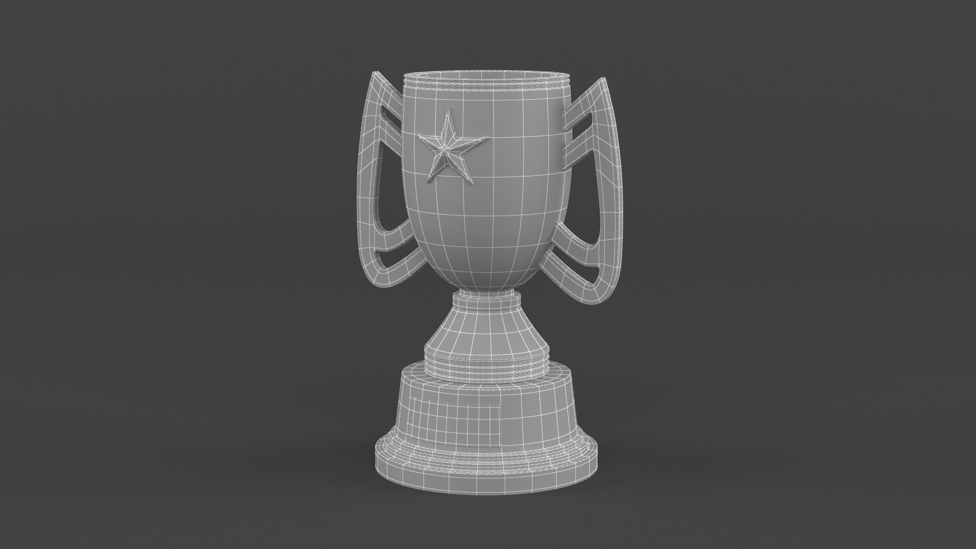 Trophy Cups 3D model_7