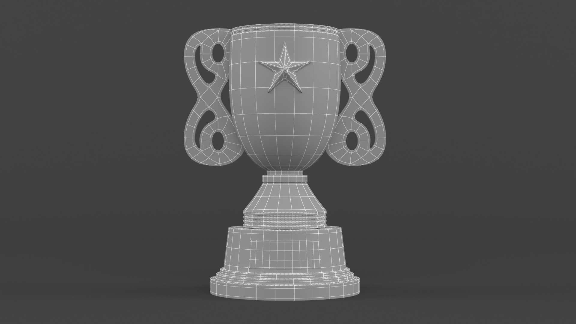 Trophy Cups 3D model_8