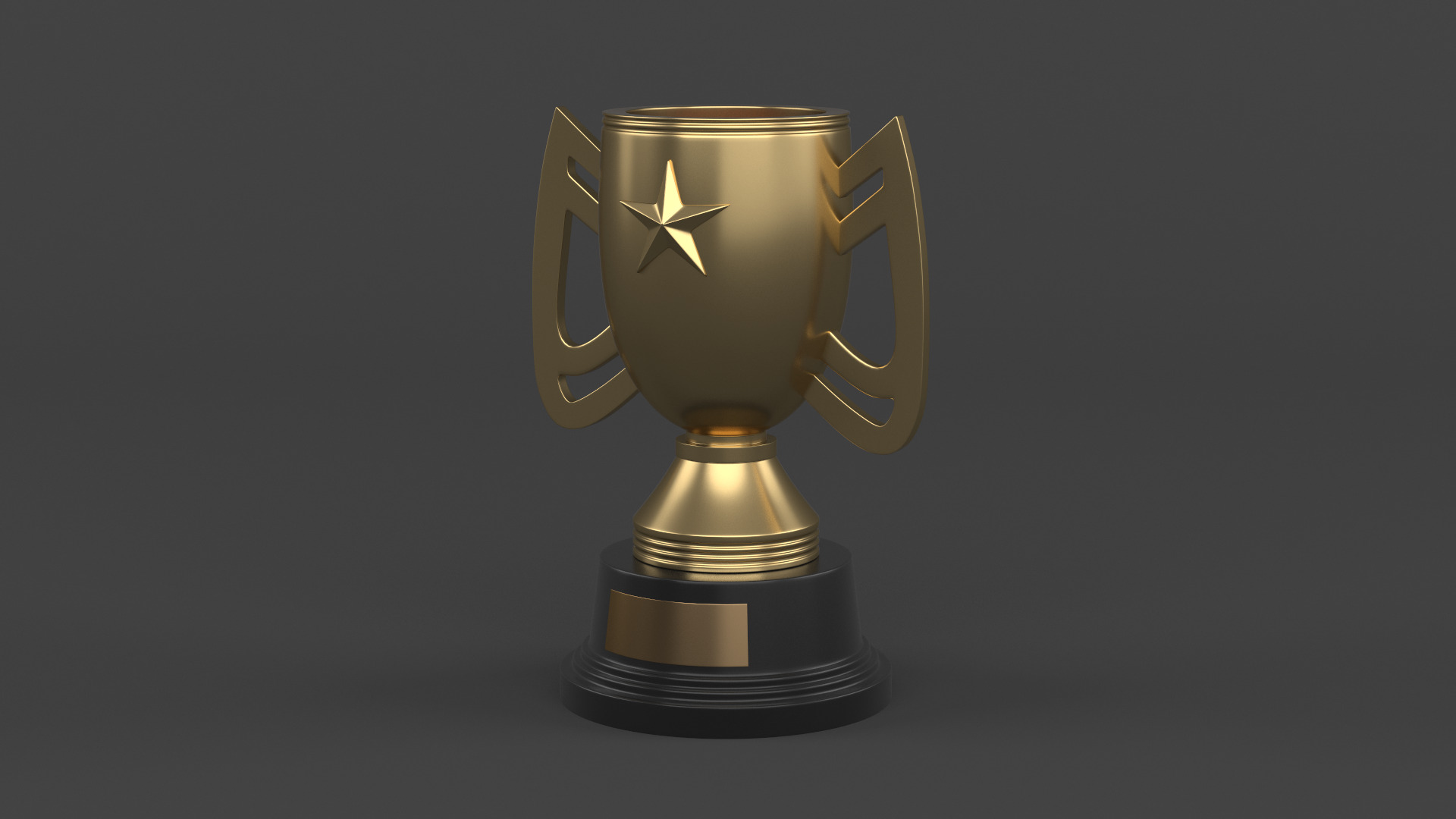 Trophy Cups 3D model_2